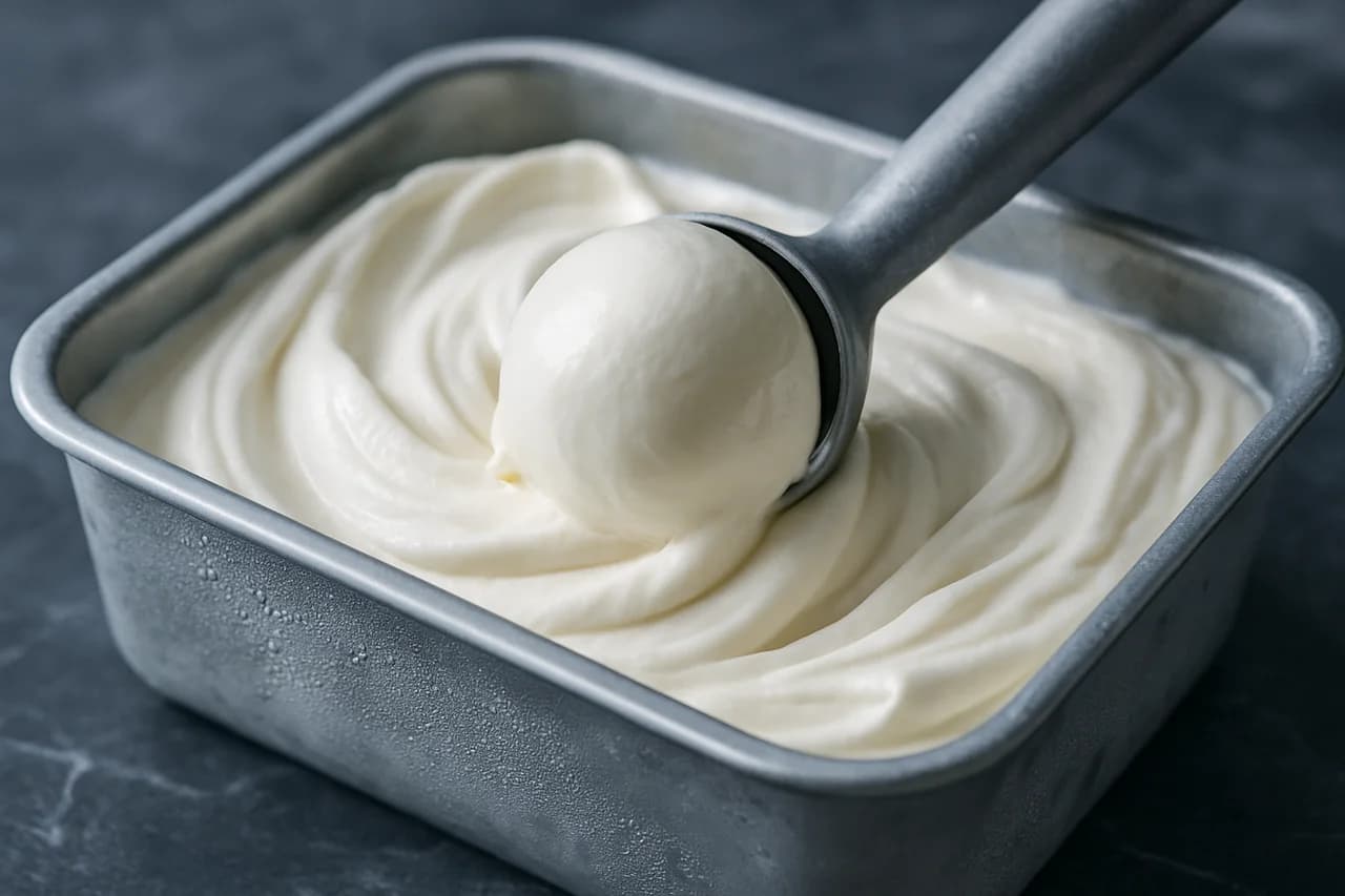 Cristallizzazione nel gelato: come controllare la dimensione dei cristalli di ghiaccio — immagine illustrativa generata con AI