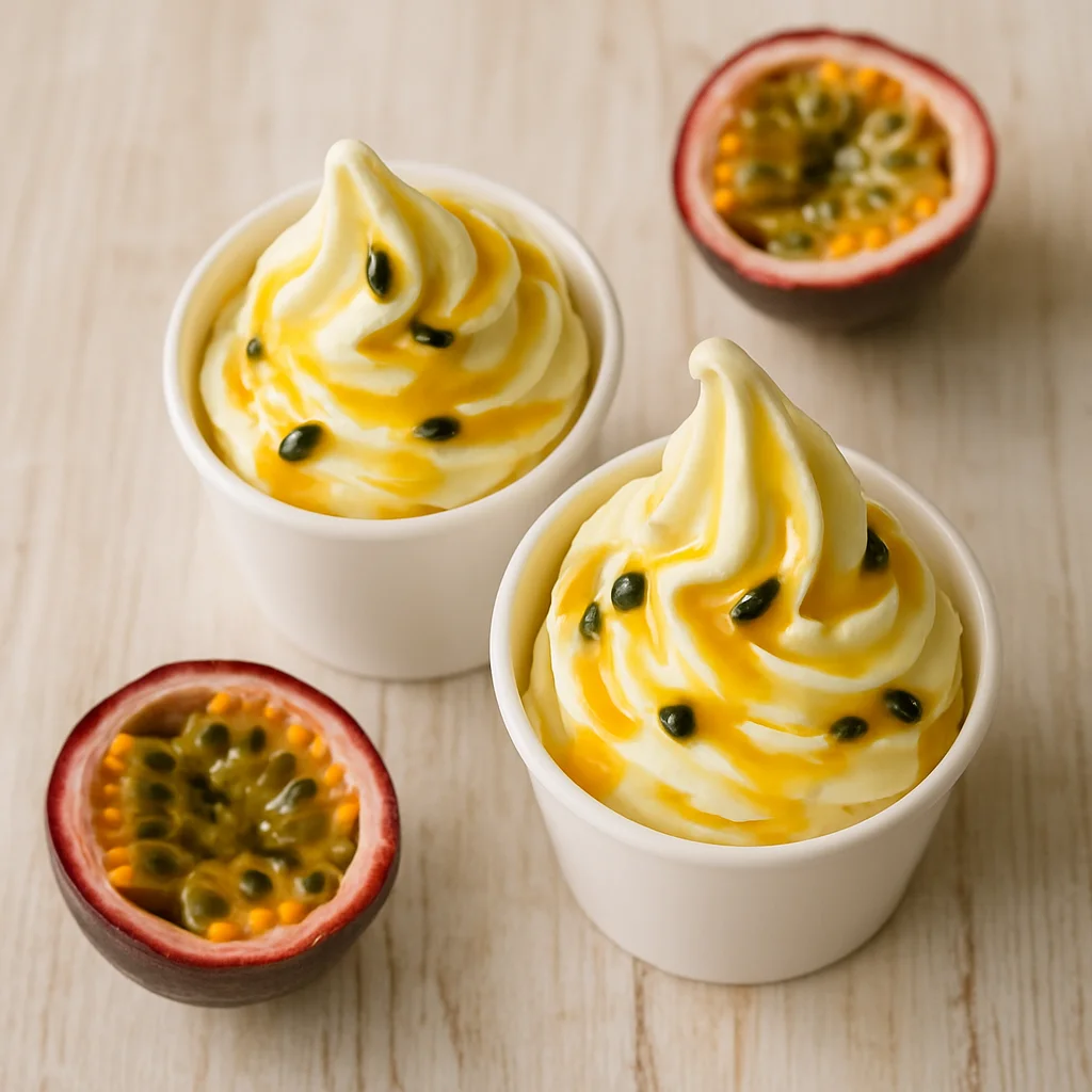 Frozen Yogurt al Passion Fruit e Miele