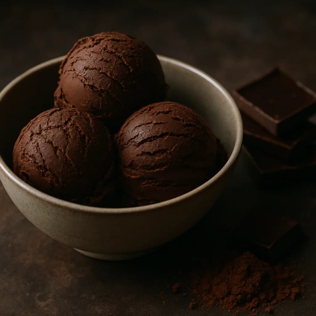 Gelato al Cioccolato Fondente