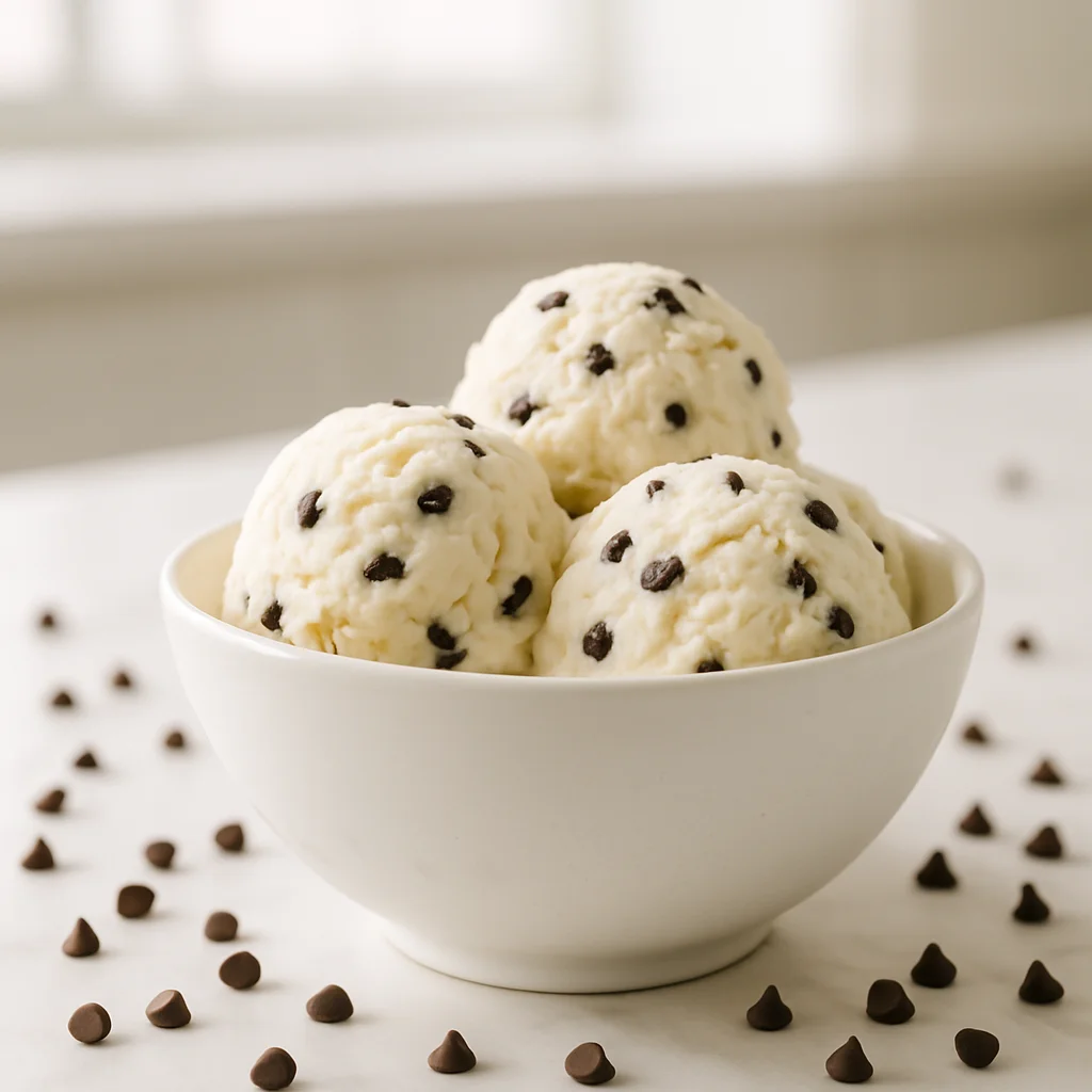 Gelato alla Vaniglia con Gocce di Cioccolato