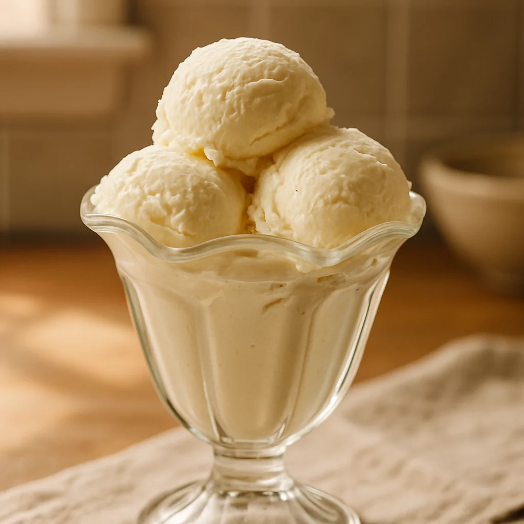Gelato Semplice alla Vaniglia