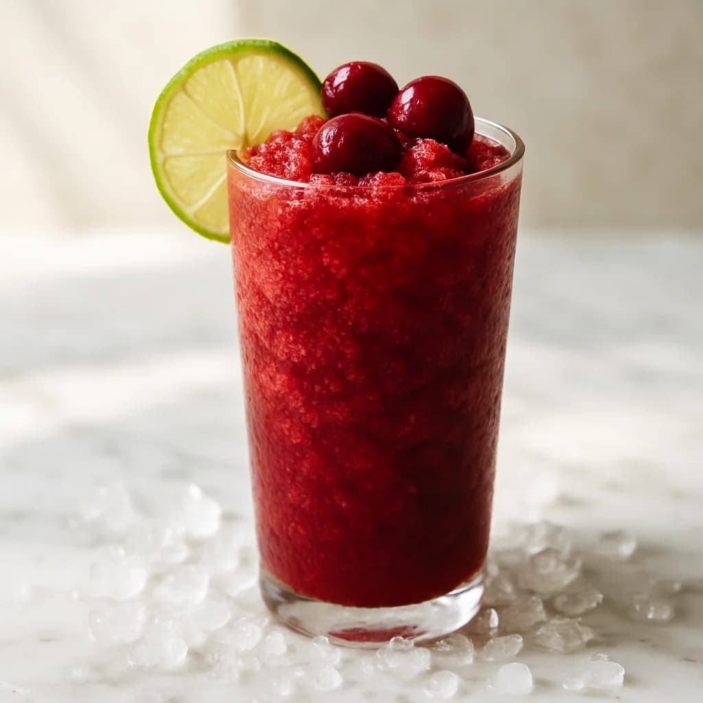 Slush alla Ciliegia e Lime