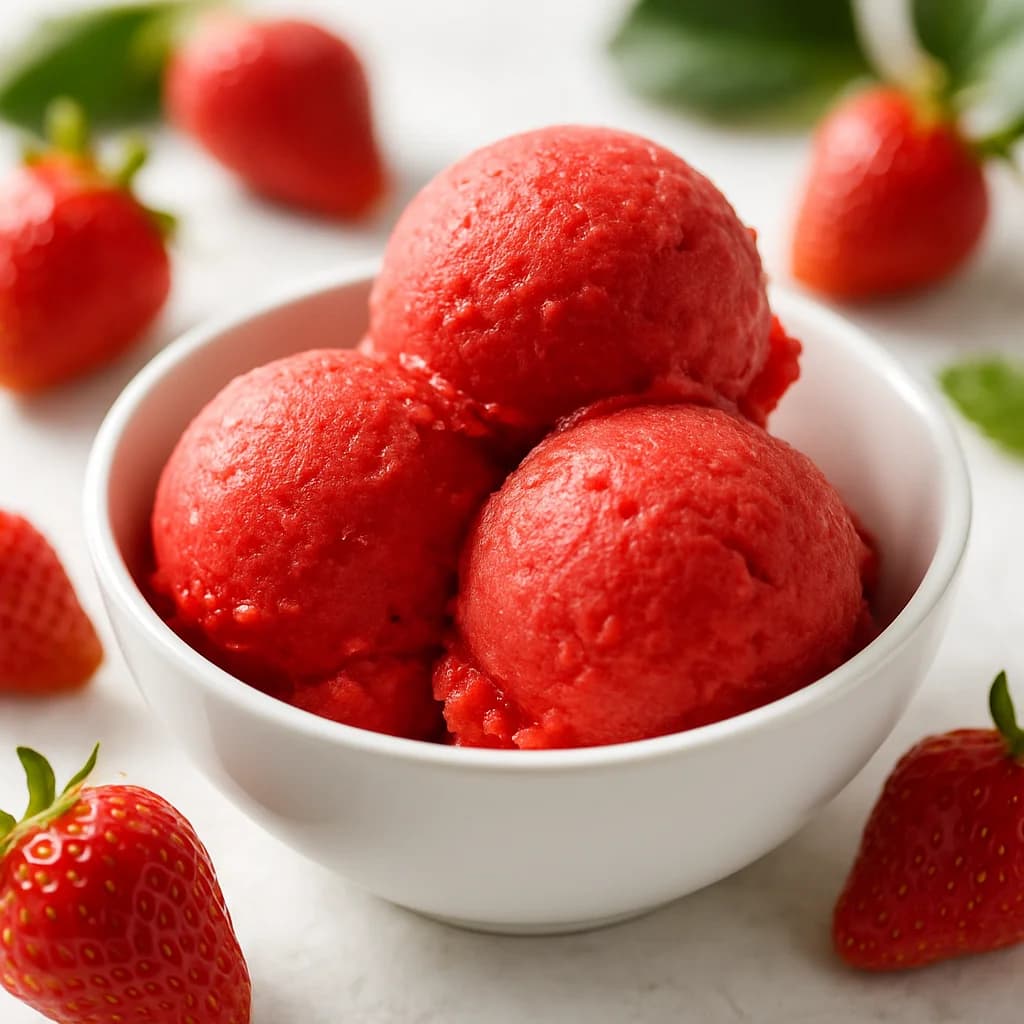Sorbetto alla Fragola
